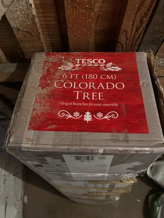 Biała choinka 180 cm