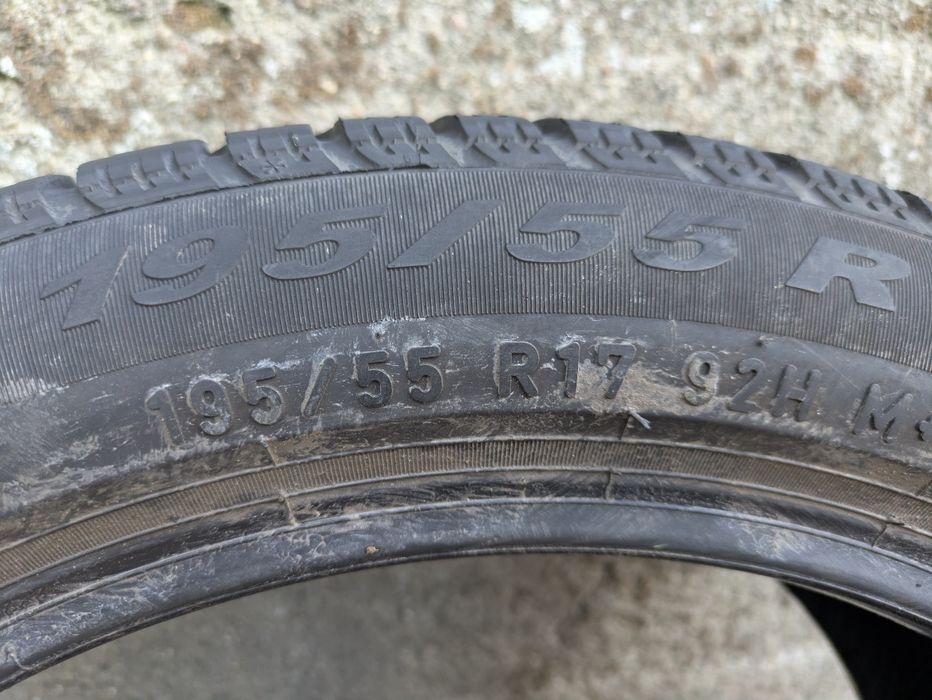 Pirelli SnowControl Winter 210 195/55/17 opony zimowe 2021r 6 mm WYSYŁKA =60 zł