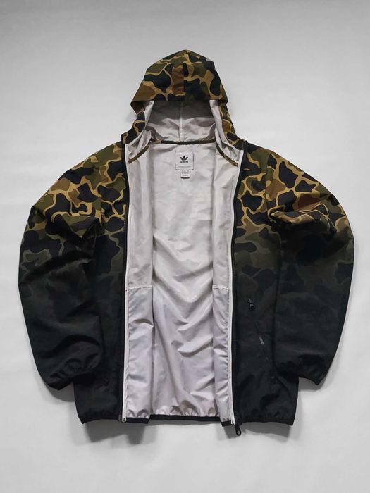 Adidas Originals Men's Camo Windbreaker - Multicolour