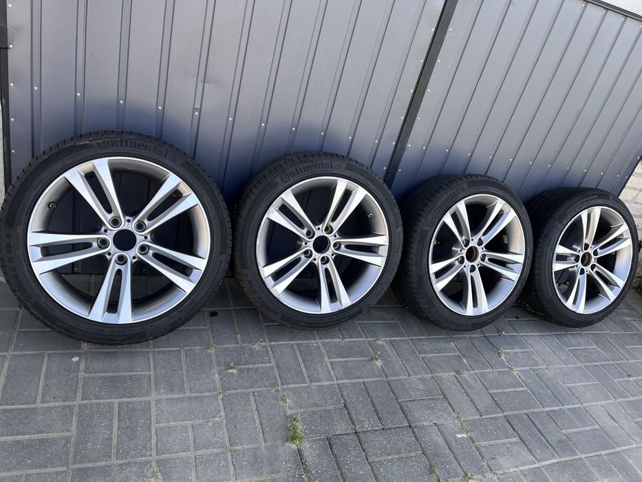 Komplet Kół BMW F30 OE 18 cali Continental  5x120 ET34