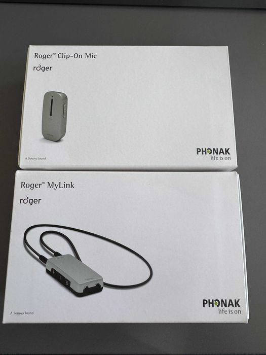 Phonak System FM, Phonak Roger, Clip On-Mic, MyLink