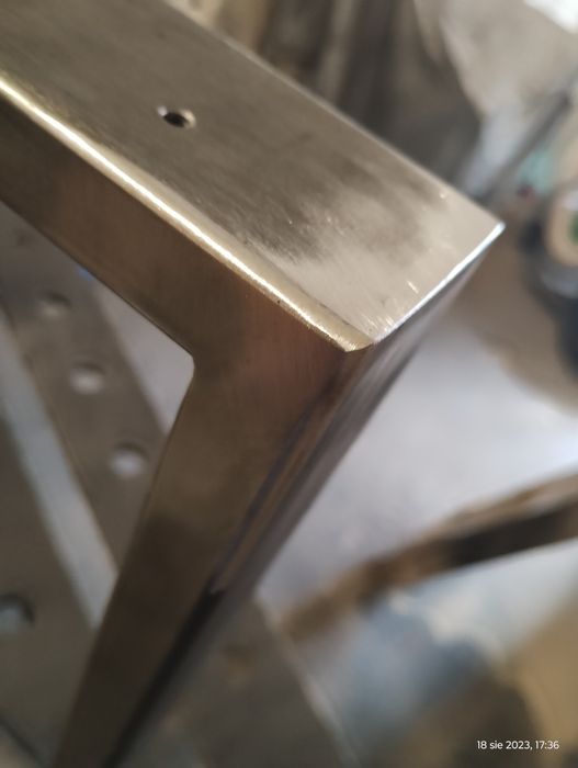 Nogi stalowe do stołów stolików kawowych