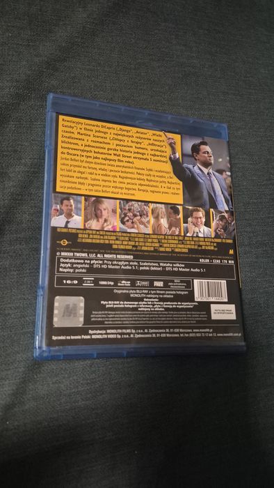 Wilk z wall Street bluray