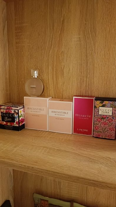 Флакони від оригінальних парфюмів