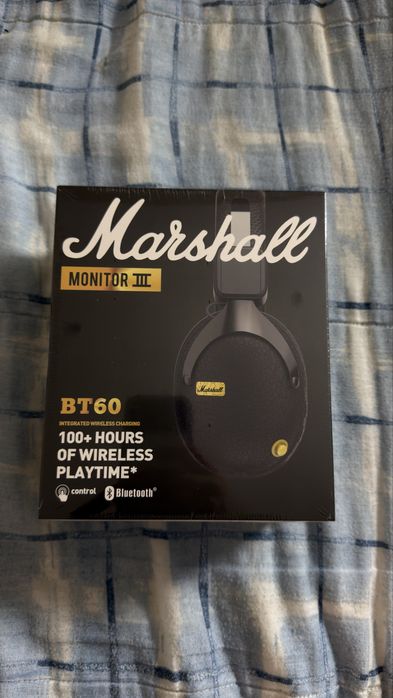 Marshall Monitor III – Novos e Selados