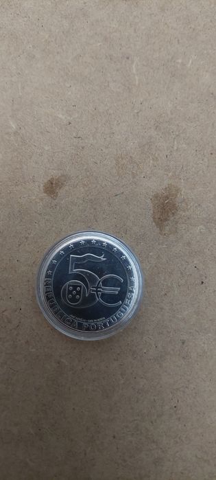 Moeda comemorativa 20 Anos de Euro