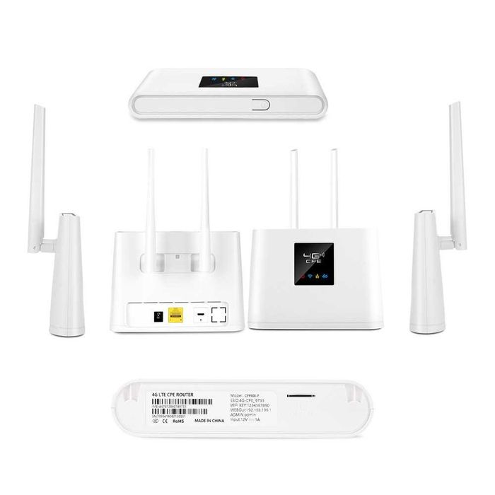 4G▷ Wi-Fi Роутер+ антенны▷Усилитель сигнала Интернет мобильный▷GSM LTE