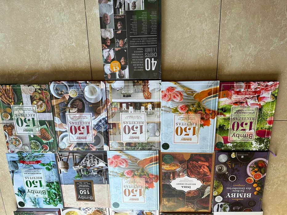 Conjunto Livros Bimby Vorwerk TM5 TM6 TM31 Novos