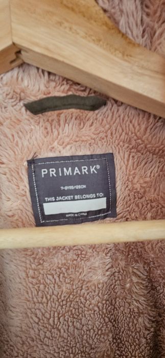 Kurtka zimowa jesienna Primark 128 dziewczynki