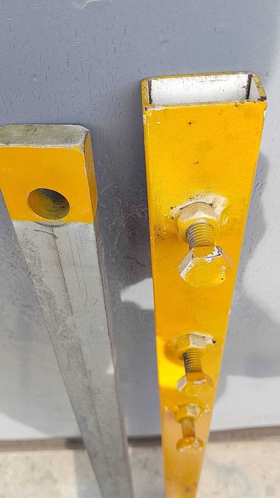 Ramię teleskopowe stalowe usztywniające do bramy