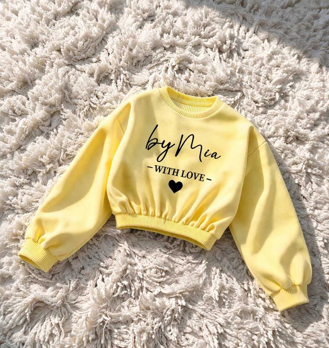 #Bluza Żółta Damska.