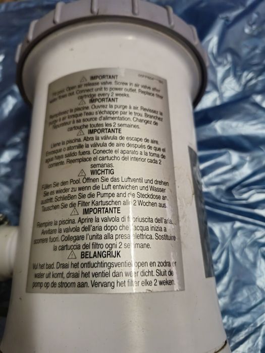 Filtr basenowy 1250 L/H