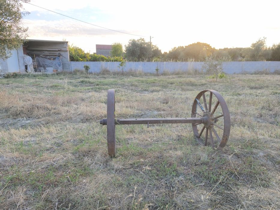 Rodas de caroça antigas