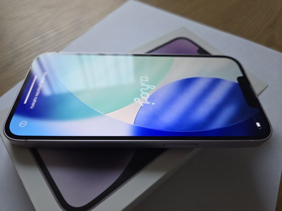 Smartfon Telefon iPhone 14 128GB Fioletowy jak Nowy Igła
