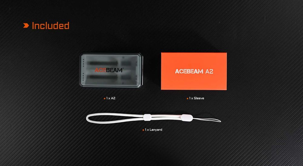 ACEBEAM A2 Кейс для Заряджання та Зберігання АКБ від 10440 до 21700