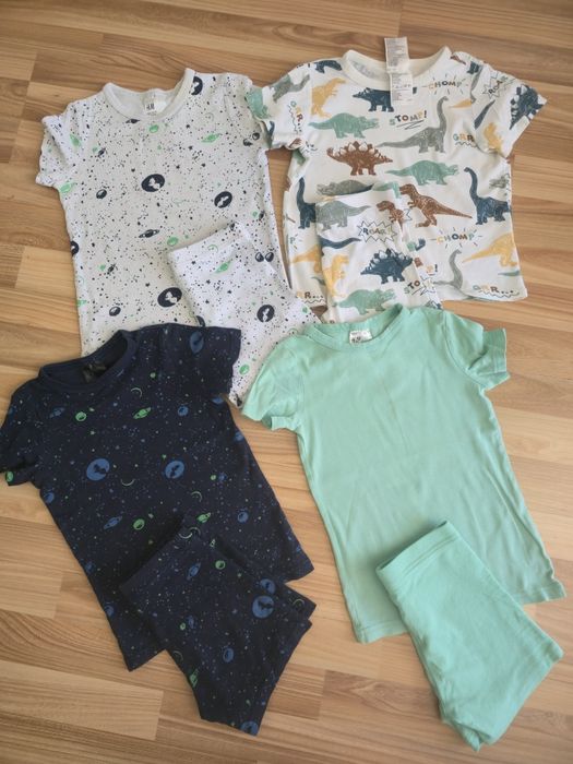 Piżamy krótkie 110/116 H&M