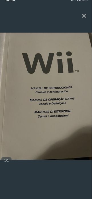 Manual Instrucoes Nintendo Wii