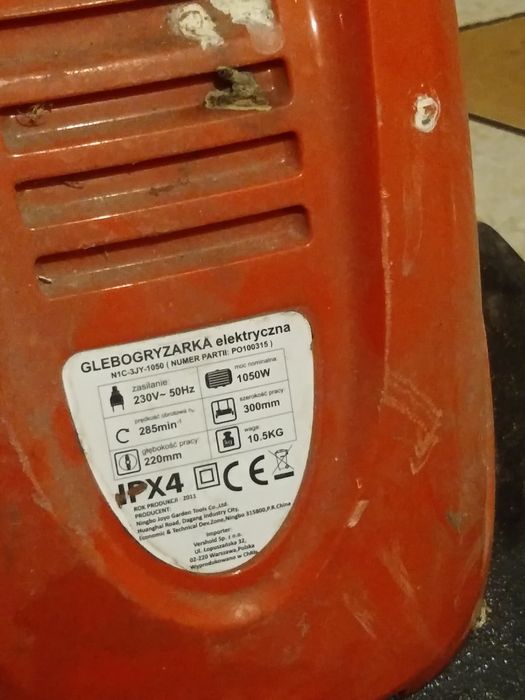 Glebogryzarka elektryczna