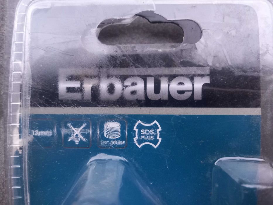 Uchwyt wiertarski 13 mm z adapterem sds plus Erbauer nowy !!