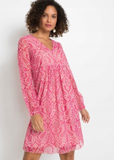 B.P.C sukienka z siateczki wzory ^40/42