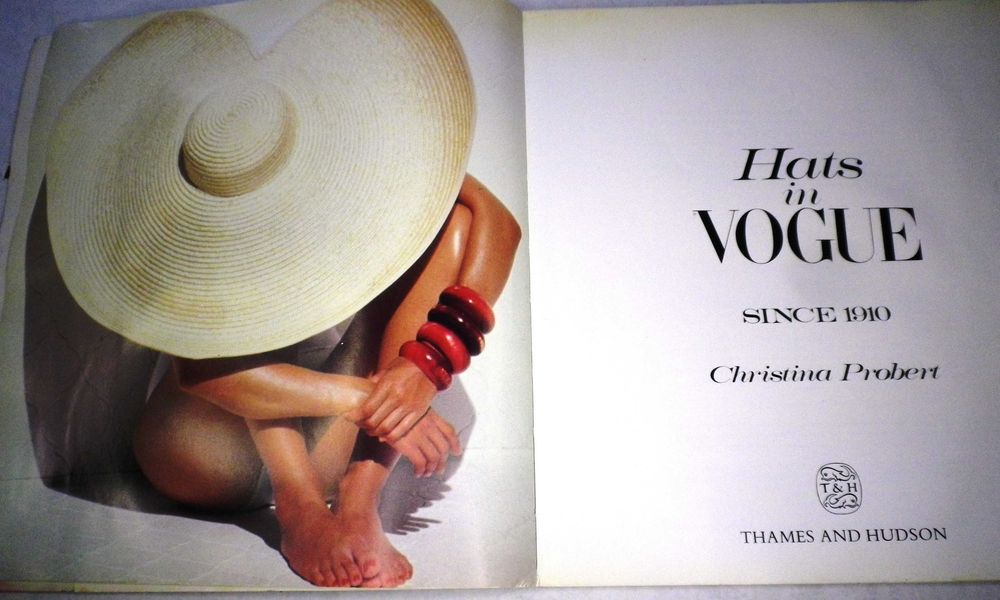 Книга «Hats in Vogue Since 1910»_англ