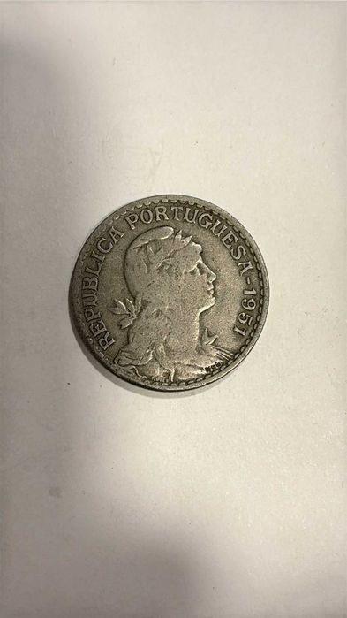 Moeda de 1 escudo de 1951