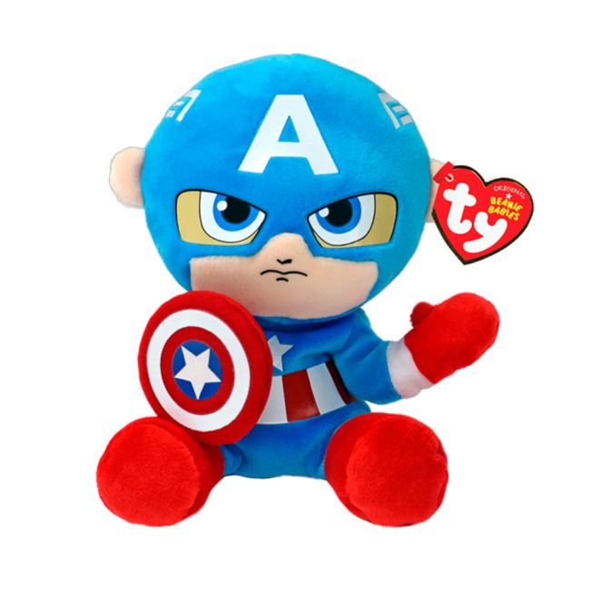 М’яка іграшка TY Marvel 15 см, людина павук