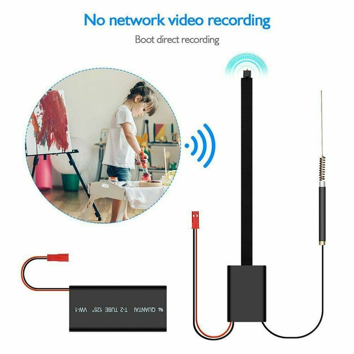 Видеокамера на шлейфе с удаленным доступом для безопасности дома