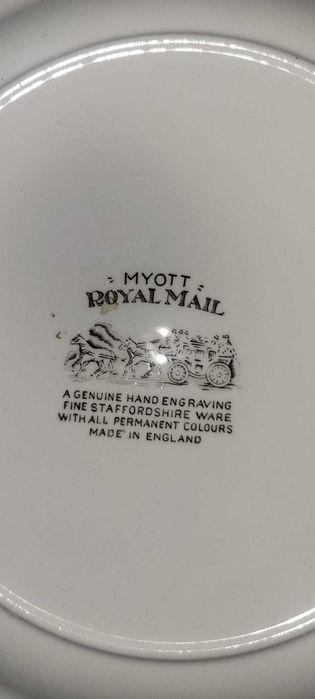 Prato Myott "Royal Mail" - Fine Staffordshire Ware (25cm)