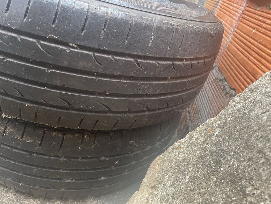 4 Pneus usados Bridgestone Dueler HP 235x65x17