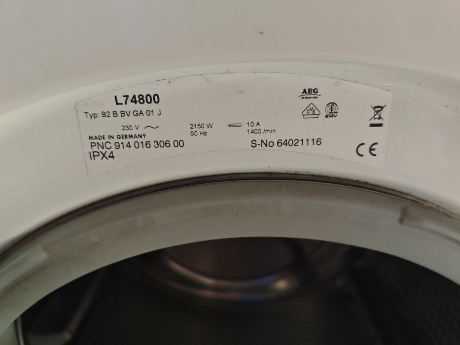 Запчастинах до пралки AEG Лавамат 74800 Electrolux