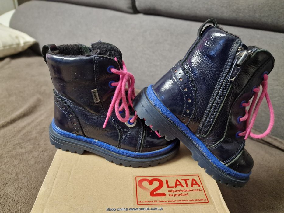 Traperki/trzewiki zimowe BARTEK rozmiar 24