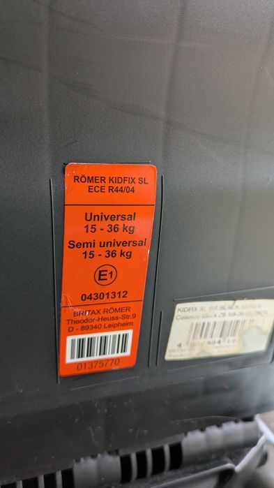 Cadeira auto criança Britax Romer isofix
