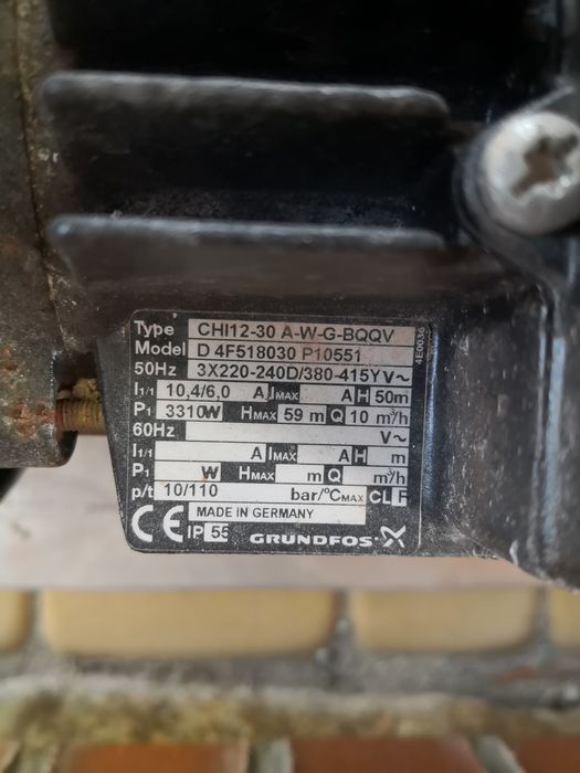 Pompa 4 kw. Hydromasaż
