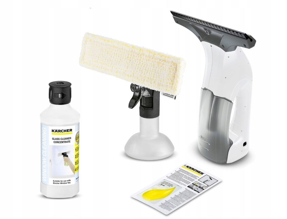 Myjka do okien KARCHER WV 2 Plus 28 cm + płyn do szyb 0,5l NOWY ZESTAW
