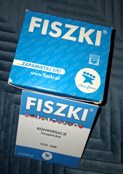 zestaw - Fiszki język hiszpański