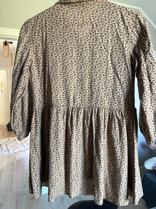 Sukienka H&M w panterkę 128