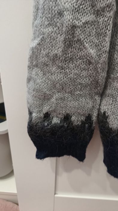 Sweter damski Massimo Dutti z wełną i moherem