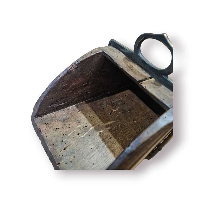 Estribo Antigo Cavalo Madeira Metal – Peça Única