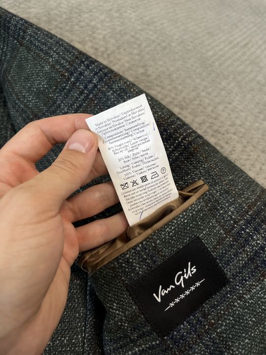 Чоловічий піджак Van Gils suitsupply boggi zegna