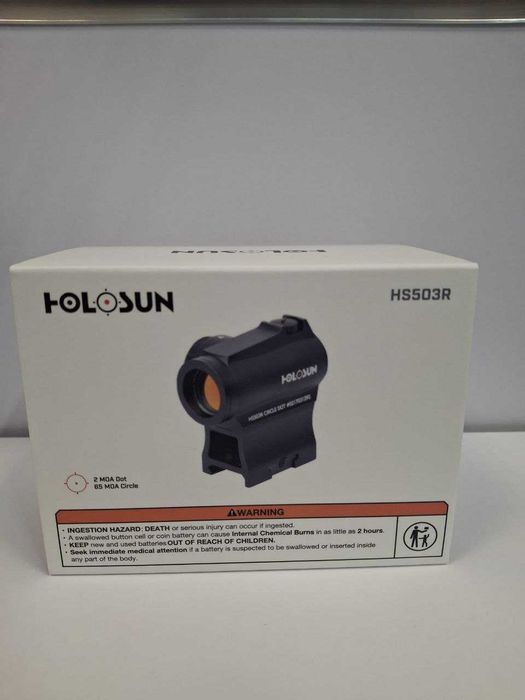 Коліматорний приціл Holosun HS503R  з червонною точкою