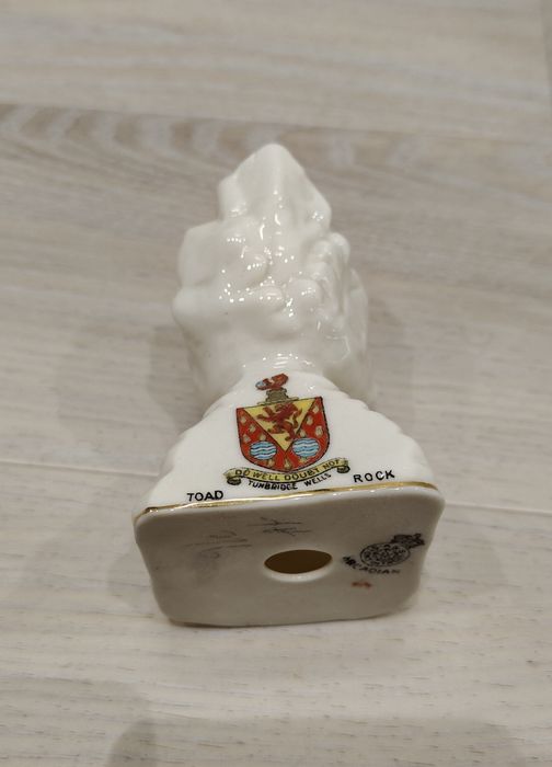 WW1. Rzadka zabytkowa figurka Toad Rock