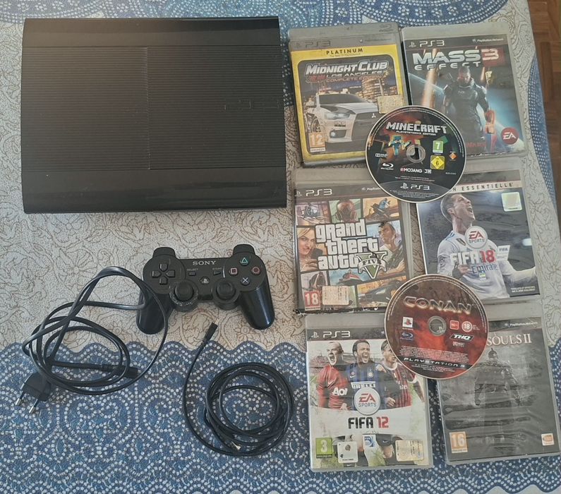 Bundle PlayStation 3 500g desbloqueada