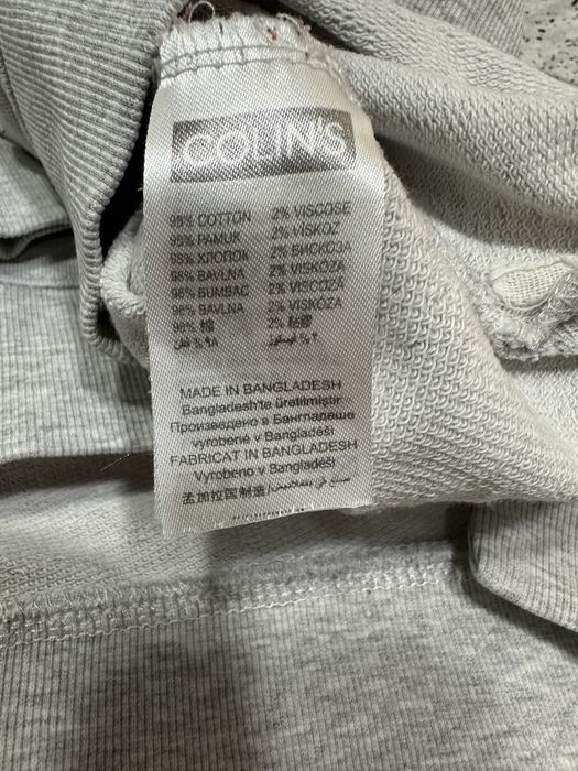 Светр сірий лонгслив Colin’s розмір S