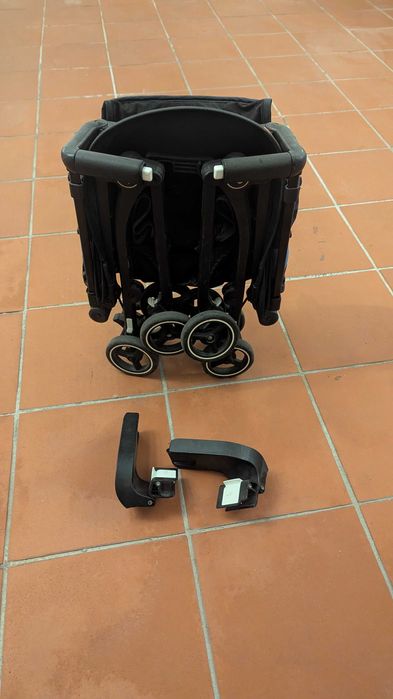 Carrinho GB pockit plus all terrain + Ovo Cybex aton5 + adaptadores