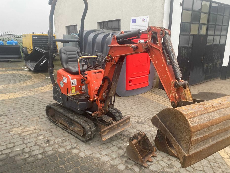 YANMAR SV 08 – 1A(S)  2018r wchodzi na busa 3 łyżki