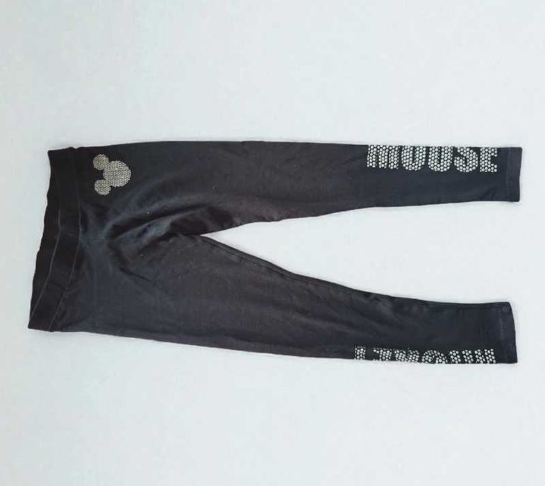 Super czarne leginsy Disney rozm. 134 bdb