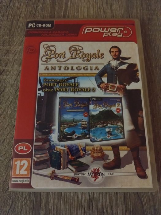 Gra Port Royale Antologia PC - część 1 i 2 po polsku stan bardzo dobry