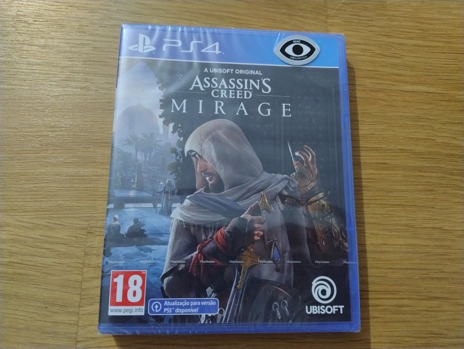 Assassina Creed Mirage Jogo novo e selado para PS4