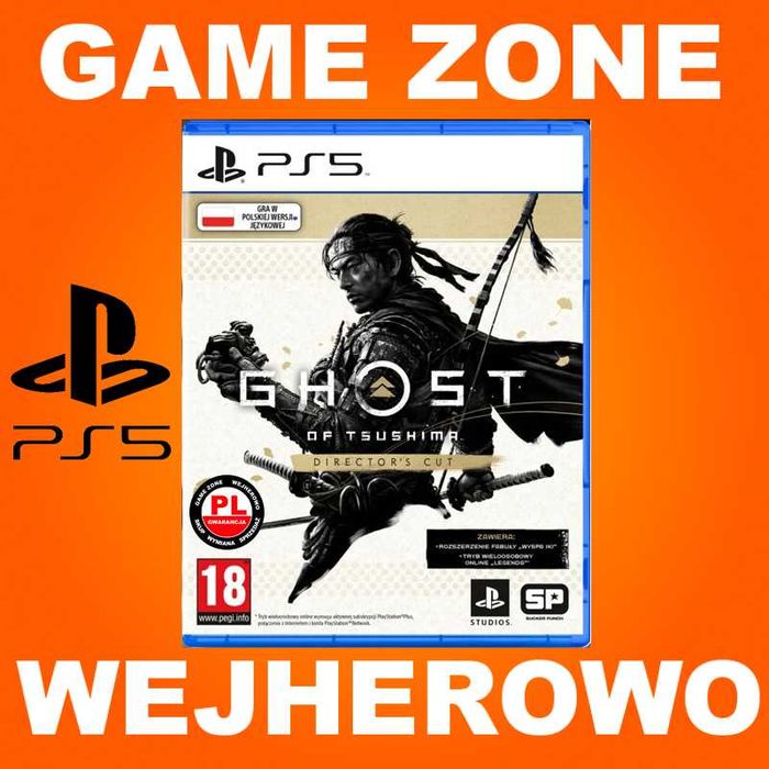 Ghost of Tsushima PS5 = PŁYTA PL Wejherowo / Wymiana